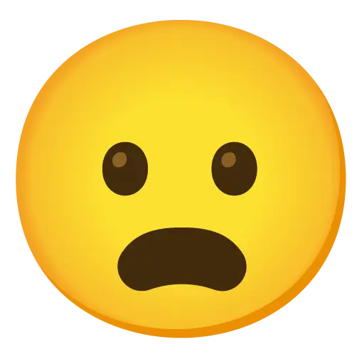 Frowning Face With Open Mouth