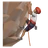 Person Climbing: Medium Skin Tone