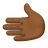 Leftwards Hand: Medium-Dark Skin Tone