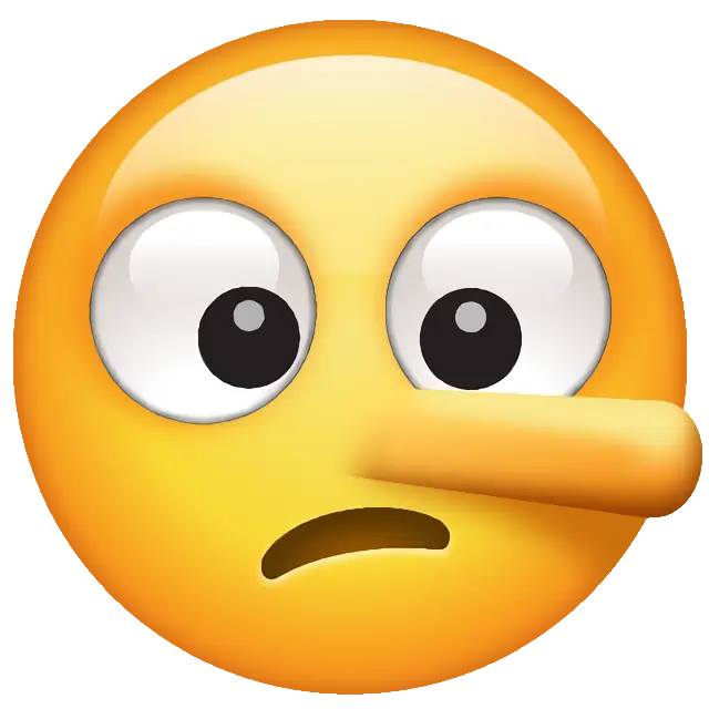Lying Face