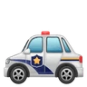 Carro de polícia Emoji 🚓 image - Huawei Harmony OS style
