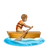 Person Rowing Boat: Medium Skin Tone