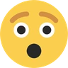 Emoji Összecsukott arc 😯 image - Skype style
