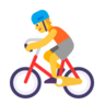 Kolarz Emoji 🚴 image - Microsoft Classic 2D style