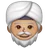 Man Wearing Turban: Medium Skin Tone