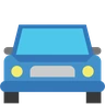 Automobile à l’approche Emoji 🚘 image - Skype style