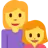 Family: Woman, Girl