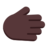 Rightwards Hand: Dark Skin Tone