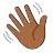 Waving Hand: Medium-Dark Skin Tone