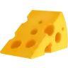 Käse Keil Emoji 🧀 image - Apple style