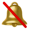 Cloche avec trait d’annulation Emoji 🔕 image - Huawei Harmony OS style
