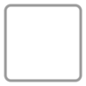白色大廣場 Emoji ⬜ image - Microsoft Classic 2D style
