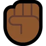 Raised Fist: Medium-Dark Skin Tone Emoji ✊🏾 image - Microsoft Windows 10 Segoe UI Emoji style