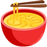 蒸碗 Emoji 🍜 image - Facebook Messenger (2016) style