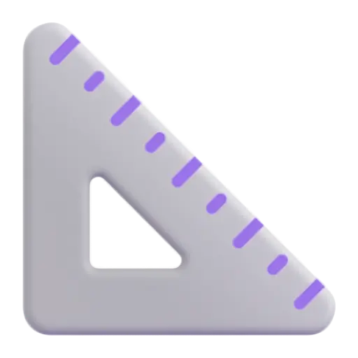 Régua Triangular