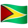 Flag: Guyana Emoji 🇬🇾 image - WhatsApp style