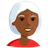 Old Woman: Medium-Dark Skin Tone