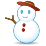 ตุ๊กตาหิมะ Emoji ⛄ image - Emojidex style