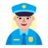 Woman Police Officer: Medium-Light Skin Tone