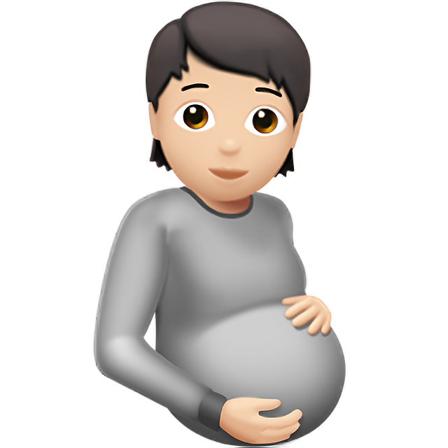 Pregnant Person: Light Skin Tone