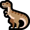 T-Rex Emoji 🦖 image - Microsoft Windows 10 Segoe UI Emoji style