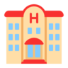 Hotel Emoji 🏨 image - Microsoft Classic 2D style