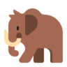 Emoji Mammut 🦣 image - Microsoft Classic 2D style
