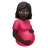 Pregnant Woman: Dark Skin Tone