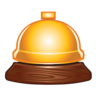 Эмодзи Колокольчик для вызова коридорного 🛎 image - Emojidex style