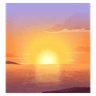 日出 Emoji 🌅 image - Huawei Harmony OS style