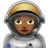 Woman Astronaut: Medium-Dark Skin Tone