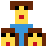 Family: Man, Girl, Girl Emoji 👨‍👧‍👧 image - SerenityOS style