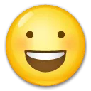 หน้ายิ้มด้วยการอ้าปาก