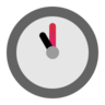 Cara de reloj once Oclock Emoji 🕚 image - Microsoft Classic 2D style