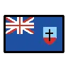 Flag: Montserrat Emoji 🇲🇸 image - OpenMoji style