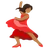 Woman Dancing: Medium Skin Tone