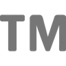 Emoji Védjegy jele ™ image - Skype style