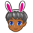 Men With Bunny Ears: Medium-Dark Skin Tone