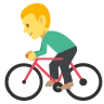 自転車 Emoji 🚴 image - EmojiTwo style