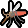 Mosquito Emoji 🦟 image - Microsoft Windows 10 Segoe UI Emoji style