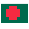 Flag: Bangladesh Emoji 🇧🇩 image - SerenityOS style