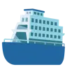 Emoji Traghetto ⛴ image - Google Noto Color style
