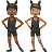 People With Bunny Ears: Medium-Dark Skin Tone, Medium Skin Tone