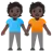 People Holding Hands: Light Skin Tone, Dark Skin Tone