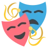 Sztuki widowiskowe Emoji 🎭 image - EmojiTwo style