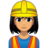 Woman Construction Worker: Medium Skin Tone