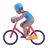 Man Biking: Medium Skin Tone