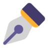 Emoji Fekete Nib ✒ image - Microsoft Classic 2D style