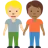 People Holding Hands: Medium-Light Skin Tone, Medium-Dark Skin Tone