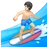 Man Surfing: Light Skin Tone
